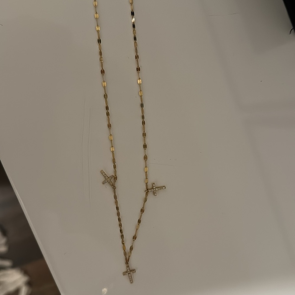 Lana jewelry triple cross necklace - Picture 7 of 9